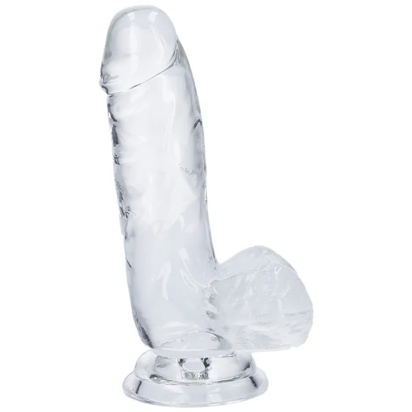 Realistic Suction Cup Dildo with Balls — image 19 of 25