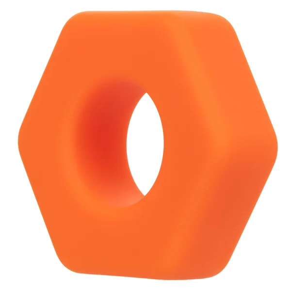Alpha Liquid Silicone Prolong Sexagon Ring -  Orange — image 11 of 13