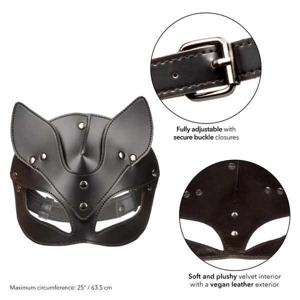 Euphoria Collection Cat Mask - Black — image 13 of 14