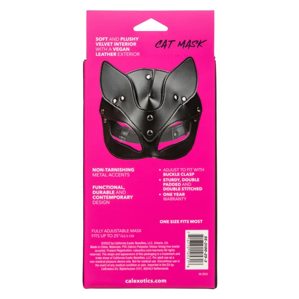 Euphoria Collection Cat Mask - Black — image 12 of 14