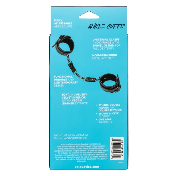 Euphoria Collection Ankle Cuffs - Black — image 11 of 16