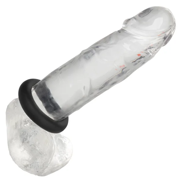 Alpha Liquid Silicone Prolong Medium Ring - Black — image 12 of 13