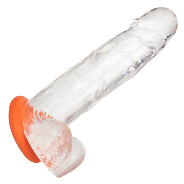 Alpha Liquid Silicone Prolong Large Ring - Orange — image 11 of 13