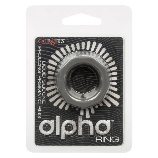 Alpha Liquid Silicone Prolong Prismatic Ring -  Gray — image 10 of 13