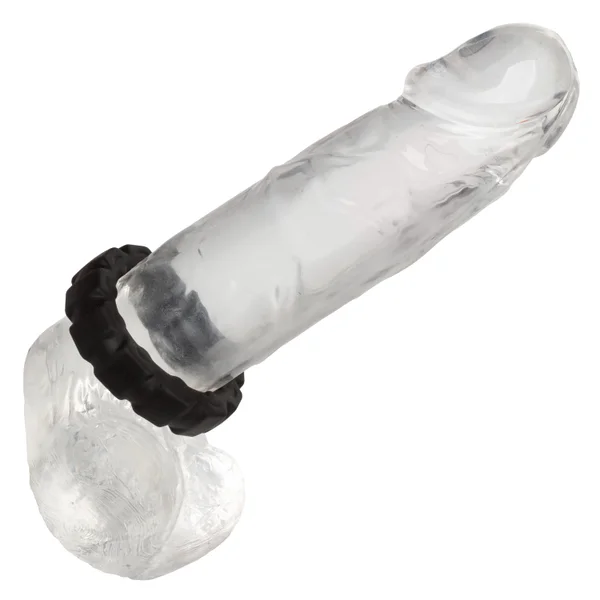 Alpha Liquid Silicone Prolong Tread Ring - Black — image 12 of 13