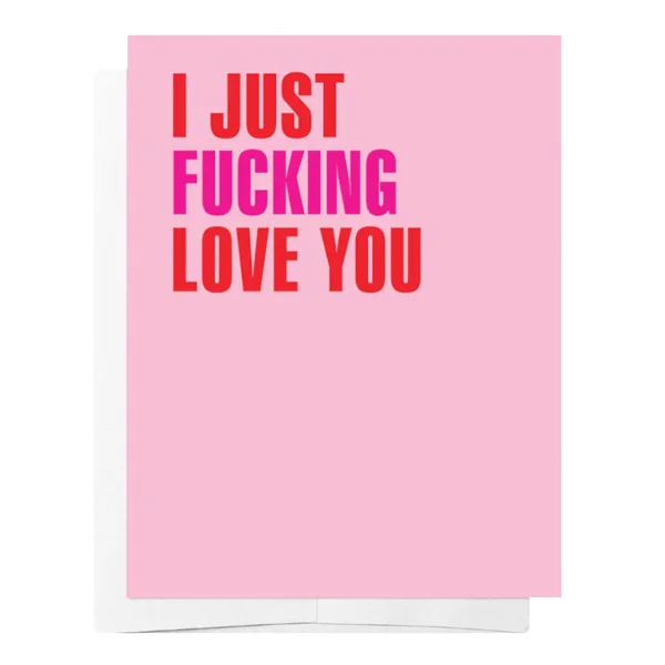 Bad On Paper I Just Fucking Love You Card — image 4 of 4