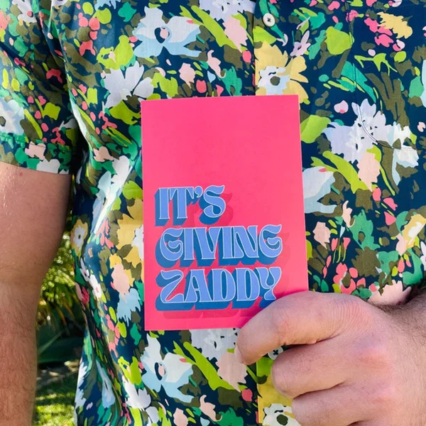 Bad on Paper It's Giving Zaddy Card — image 3 of 4