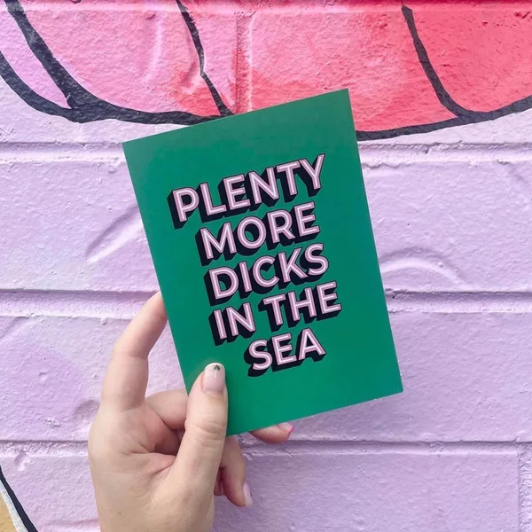 Bad on Paper Plenty More Dicks in the Sea Card — image 3 of 4