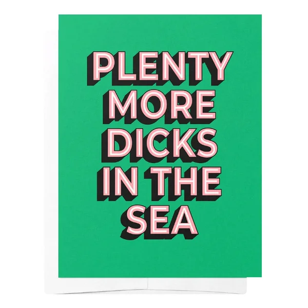 Bad on Paper Plenty More Dicks in the Sea Card — image 4 of 4
