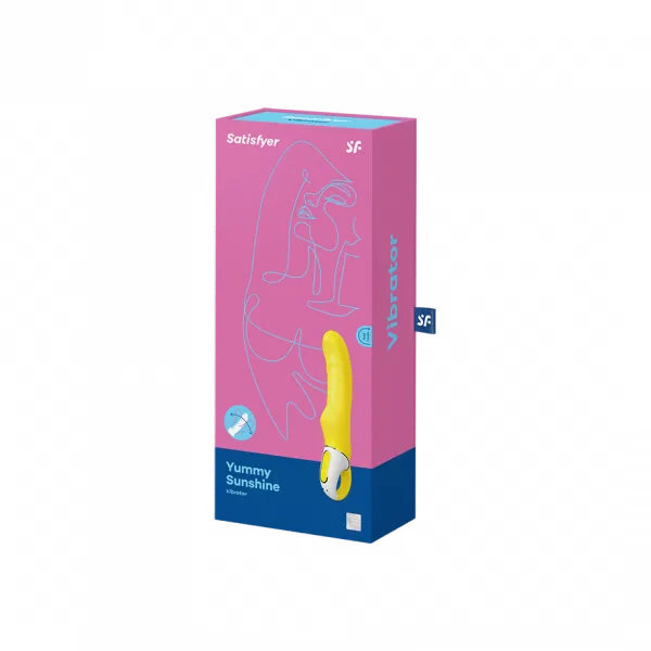 Satisfyer Yummy Sunshine Girthy Textured G-Spot Vibrator — image 9 of 9