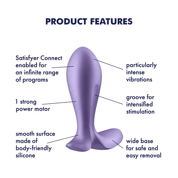 Satisfyer Air Pump Booty 2 Inflating Anal Vibrator — image 8 of 11