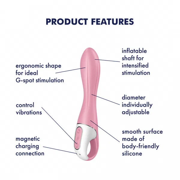 Satisfyer Air Pump Inflating G-Spot Vibrator