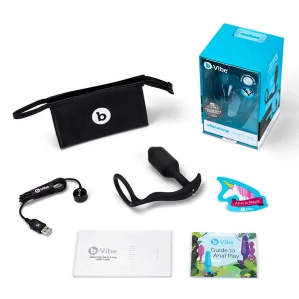 b-Vibe Extra-Large Vibrating Snug and Tug Butt Plug — image 8 of 8