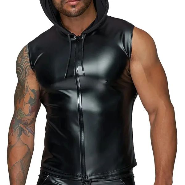 Noir Hooded Shirt 2way Zip — image 5 of 7