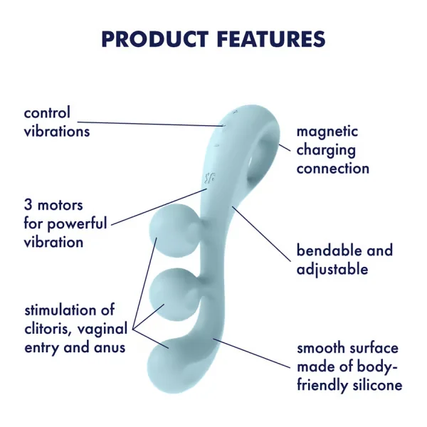 Satisfyer Tri Ball 2 Multi-Use Vibrator — image 8 of 12