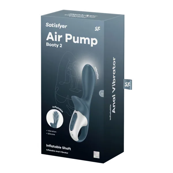 Satisfyer Air Pump Booty 2 Inflatating Anal Vibrator — image 11 of 11
