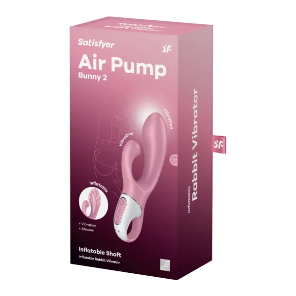 Satisfyer Air Pump Bunny 2 Inflatating Rabbit Vibrator — image 11 of 11