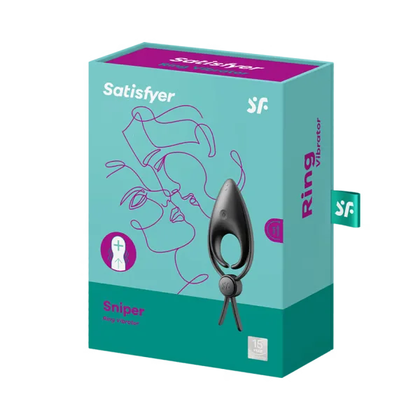 Satisfyer Sniper Vibrating Rechargeable Cock Ring — image 13 of 13