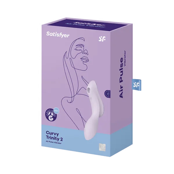 Satisfyer Curvy Trinity 2 Air Pulse Vibrator