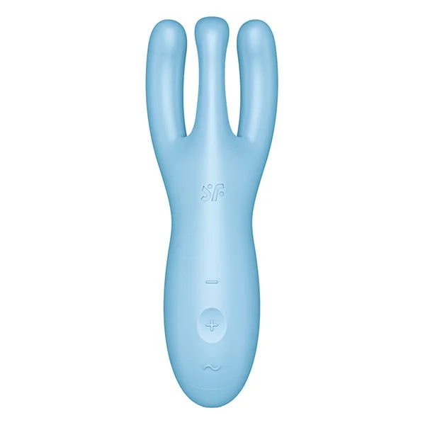 Satisfyer Threesome 4 App-Controlled Lay-On Vibrator — image 9 of 14