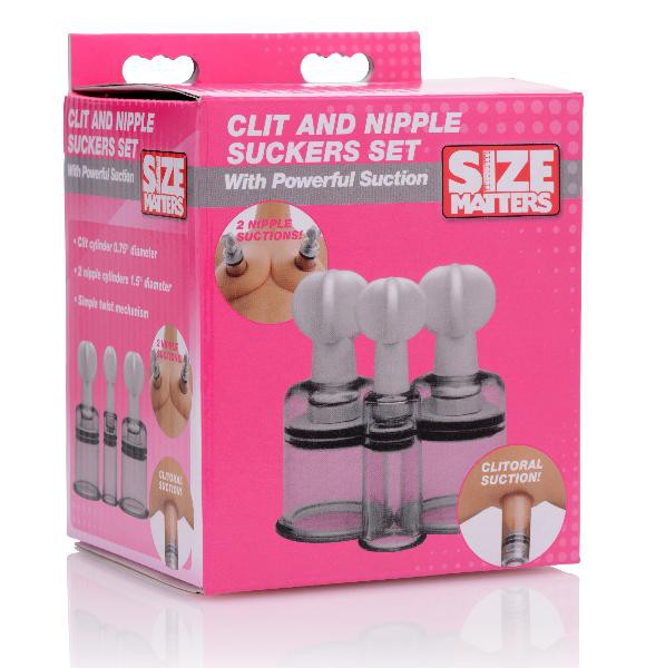 Clit And Nipple Suckers Set