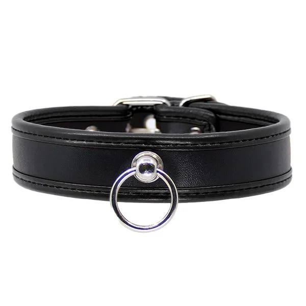 Love In Leather Padded Faux Leather Collar — image 9 of 13