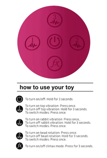 Vive Mira Rotating Beads G-Spot Rabbit Vibrator — image 15 of 17