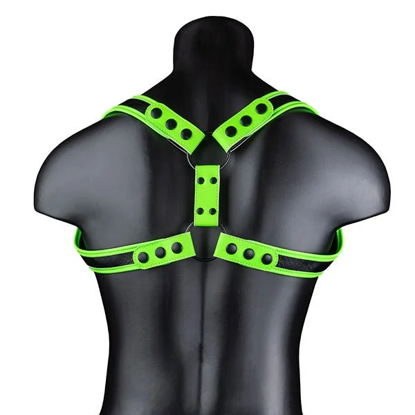 Ouch! Glow in the Dark Bonded Leather Sling Harness — image 7 of 8