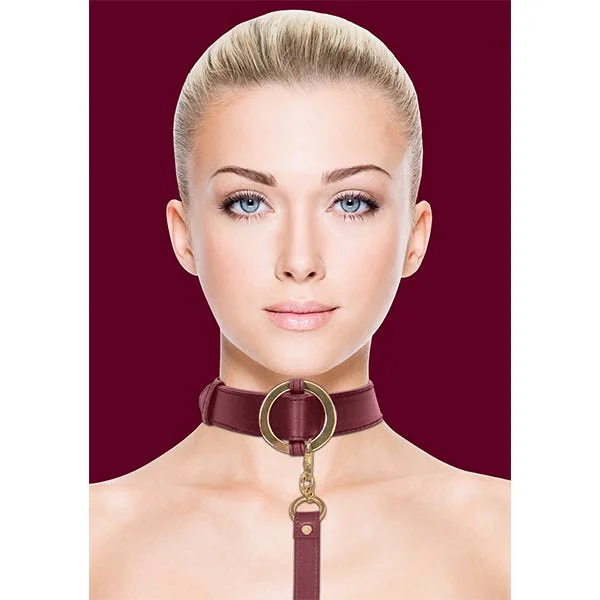Ouch Halo Leather-Look Collar with Leash — image 10 of 10