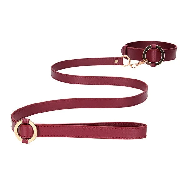 Ouch Halo Leather-Look Collar with Leash — image 8 of 10