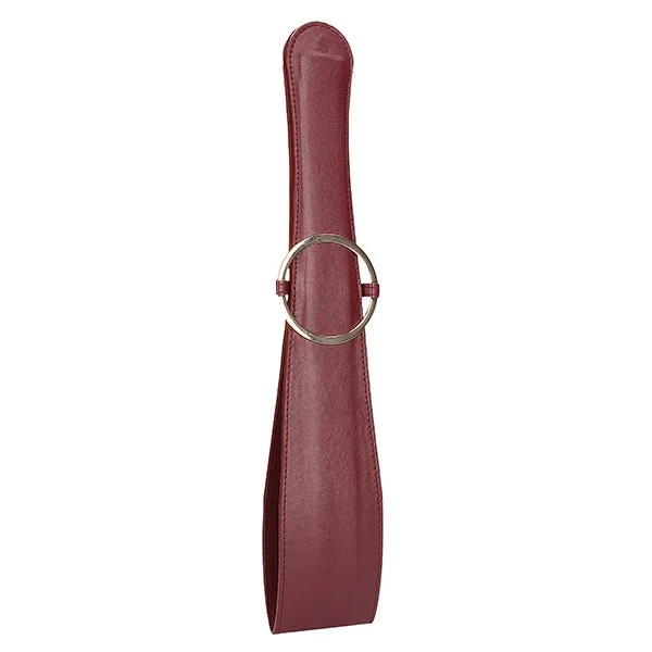 Ouch Halo Leather-Look Belt Buckle Flogger — image 7 of 7