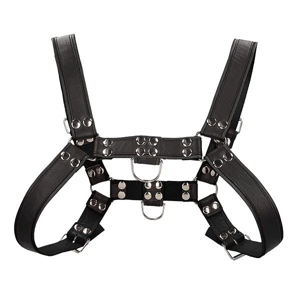 Ouch Chest Bonded Leather Bulldog Harness — image 7 of 12