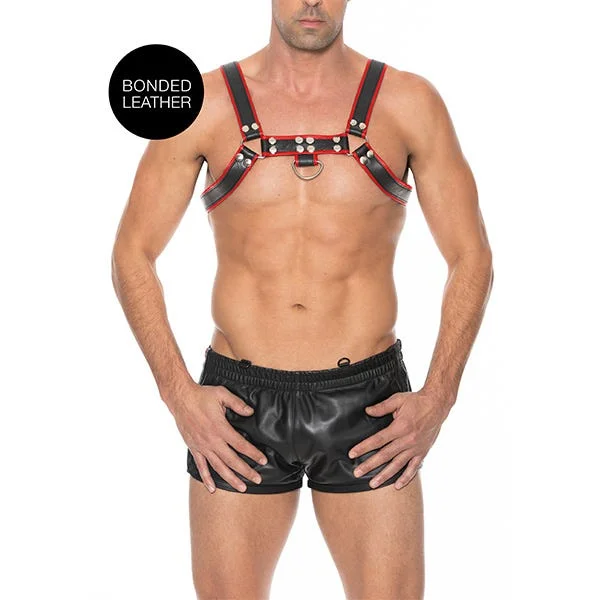 Ouch Chest Bonded Leather Bulldog Harness — image 10 of 12