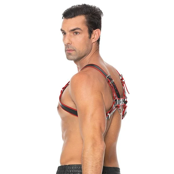 Ouch Chest Bonded Leather Bulldog Harness — image 12 of 12