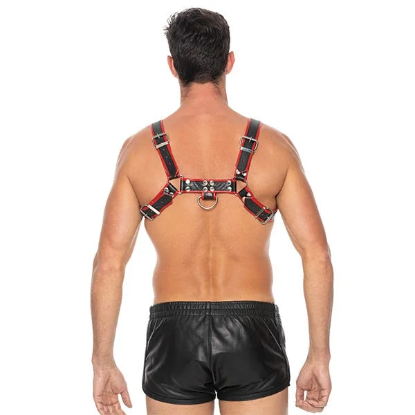 Ouch Chest Bonded Leather Bulldog Harness — image 11 of 12
