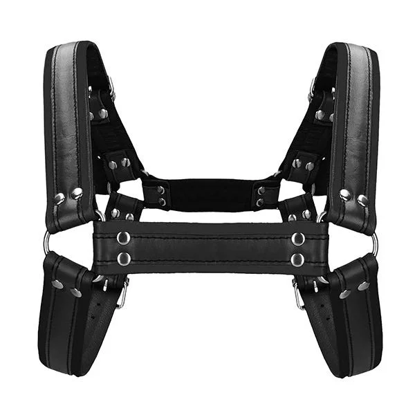 Ouch Buckle Bonded Leather Bulldog Harness — image 12 of 15