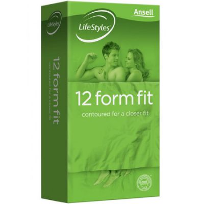 Ansell Lifestyles Form Fit Condoms 12 Pack