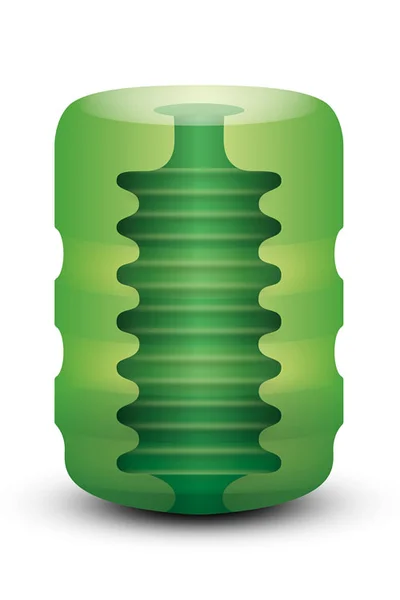ZOLO Pocket Masturbator & Oral Sex Toy - Ribbed Texture — image 5 of 6
