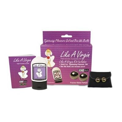 Secretly Pink Like A Virgin Pleasure Gel Ben Wa Balls Tightening Toy Kit