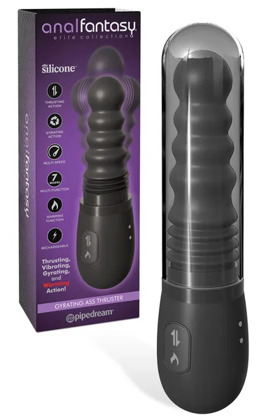 Pipedream Gyrating & Thrusting 8.5" Anal Vibrator with Heat Function — image 5 of 8