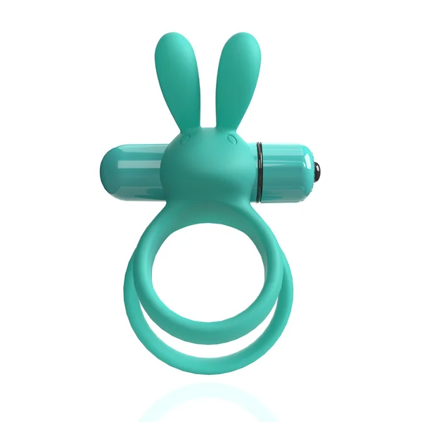 4T Ohare XL Vibrating Silicone Cock Ring By Screaming O - Kiwi — image 6 of 6