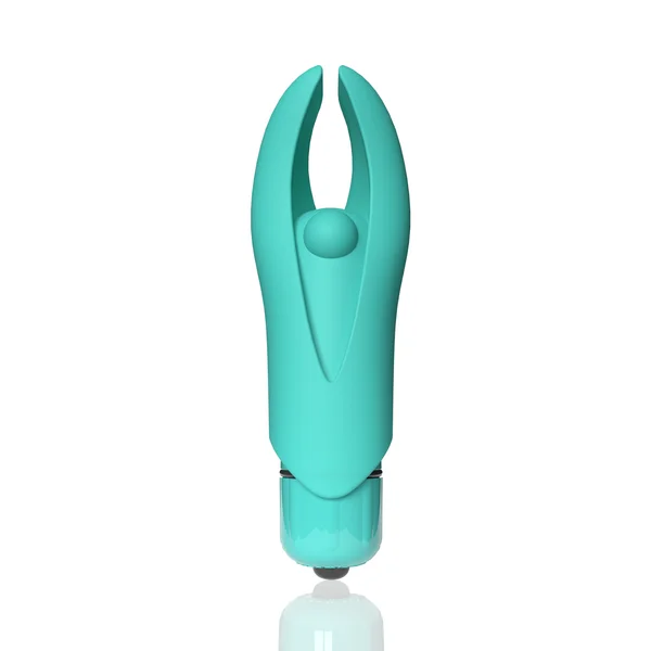 4T Screamin Demon Mini Vibrating Bullet With Silicone Horned Sleeve By Screaming O - Kiwi — image 6 of 6