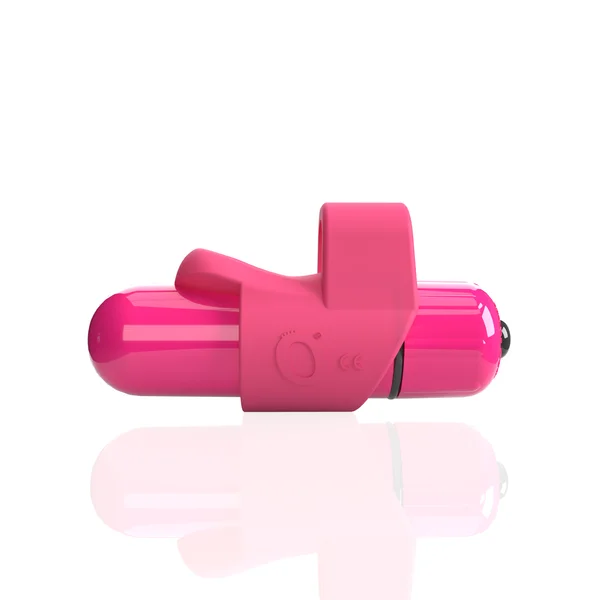 4T FingO Slim Silicone Fingertip Bullet Vibrator By Screaming O - Strawberry — image 6 of 6