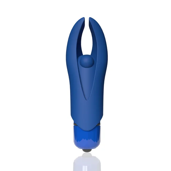 4T Screamin Demon Mini Vibrating Bullet With Silicone Horned Sleeve By Screaming O - Blueberry — image 6 of 6