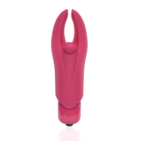 4T Screamin Demon Mini Vibrating Bullet With Silicone Horned Sleeve By Screaming O - Strawberry — image 6 of 6