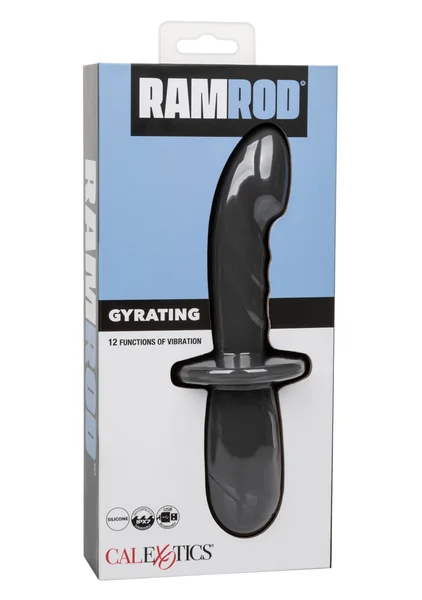 Ramrod Gyrating Rechargeable Waterproof Silicone Vibrating Anal Probe By CalExotics — image 25 of 25
