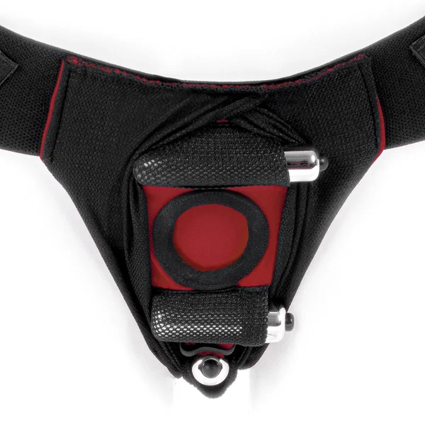SpareParts Joque Cover Undwr Harness Red (Double Strap) Size A Nylon — image 8 of 25