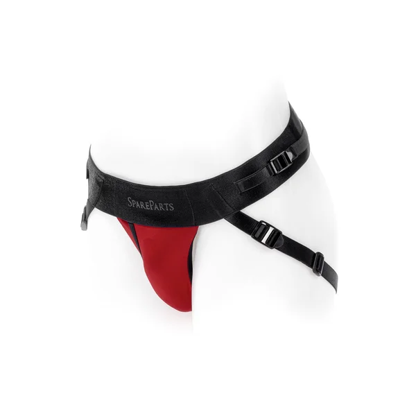 SpareParts Joque Cover Undwr Harness Red (Double Strap) Size A Nylon — image 4 of 25