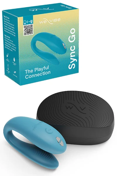 We-Vibe Sync Go App Controlled 3" Travel Couples Vibrator