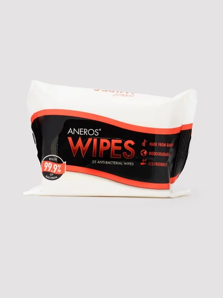 Aneros Antibacterial Sex Toy and Body Wipes (25 Pack) — image 3 of 3